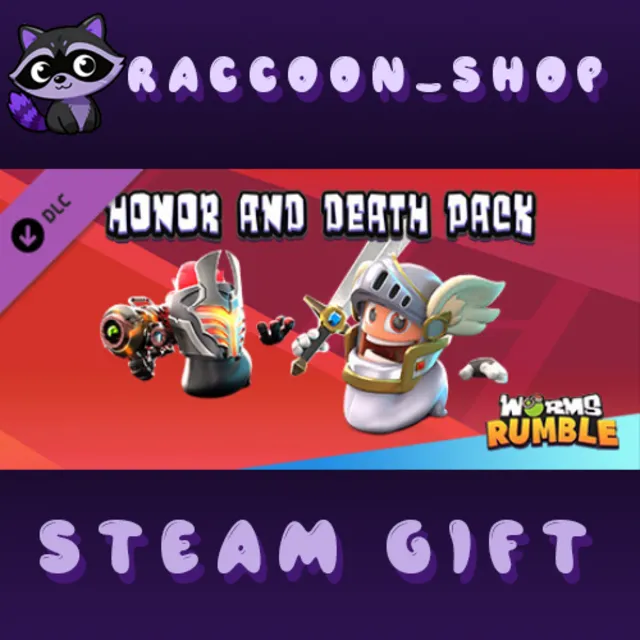 Worms Rumble - Honor &amp; Death Pack DLC * STEAM РОССИЯ🔥