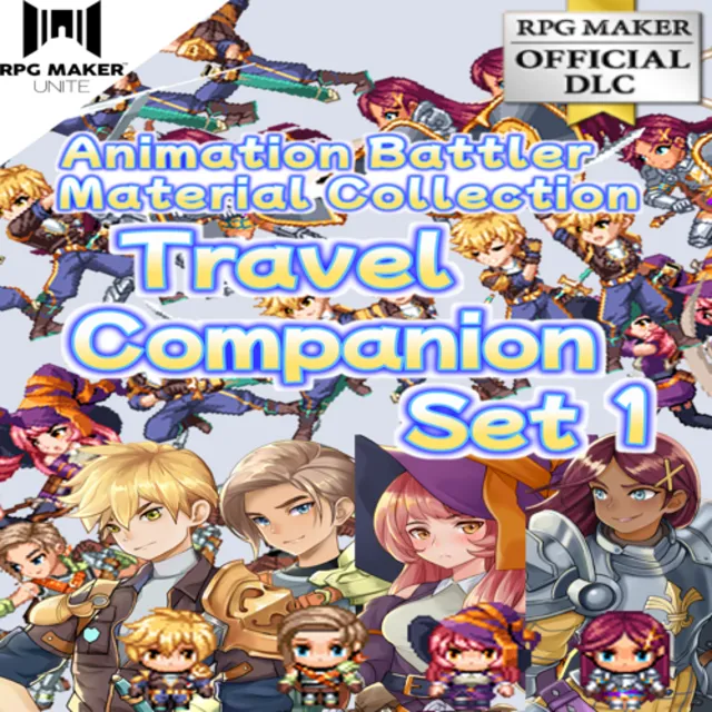 🔴 Animation Battler Material Collection Travel Compani