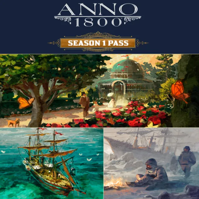 🔴 Anno 1800 Season Pass ✅ EGS DLC 🔴 (PC)
