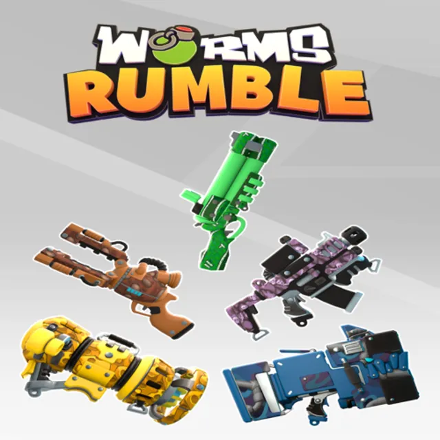 🔴 Worms Rumble - Armageddon Weapon Skin Pack ✅ EGS DLC