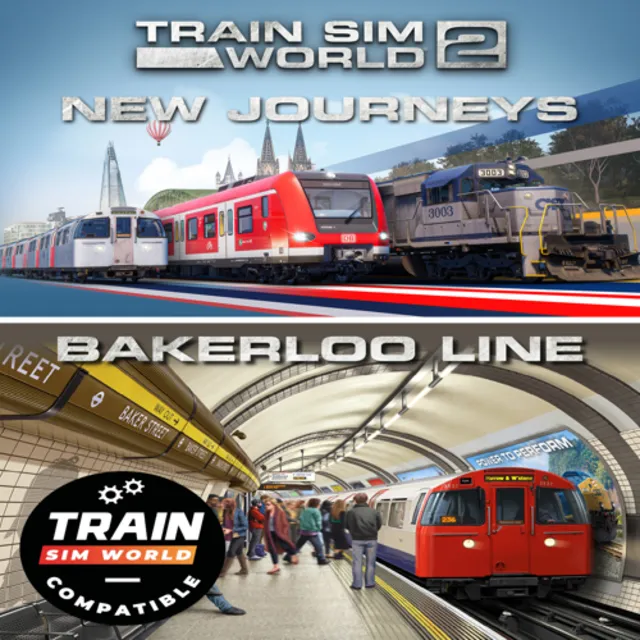 🔴 Bakerloo Line &amp; Silver 1972 Stock ✅ EGS DLC 🔴 (PC)