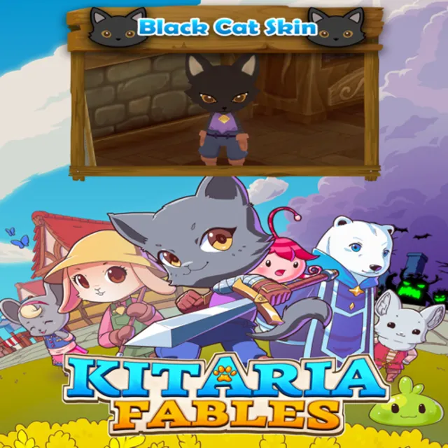 🔴 Black Cat Skin ✅ EGS DLC 🔴 (PC)