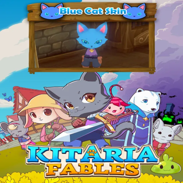 🔴 Blue Cat Skin ✅ EGS DLC 🔴 (PC)