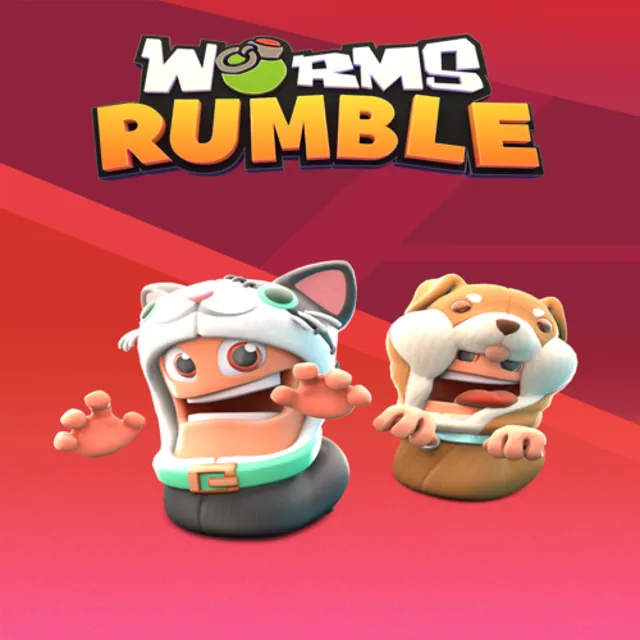 🔴 Worms Rumble - Cats &amp; Dogs Double Pack ✅ EGS DLC 🔴 