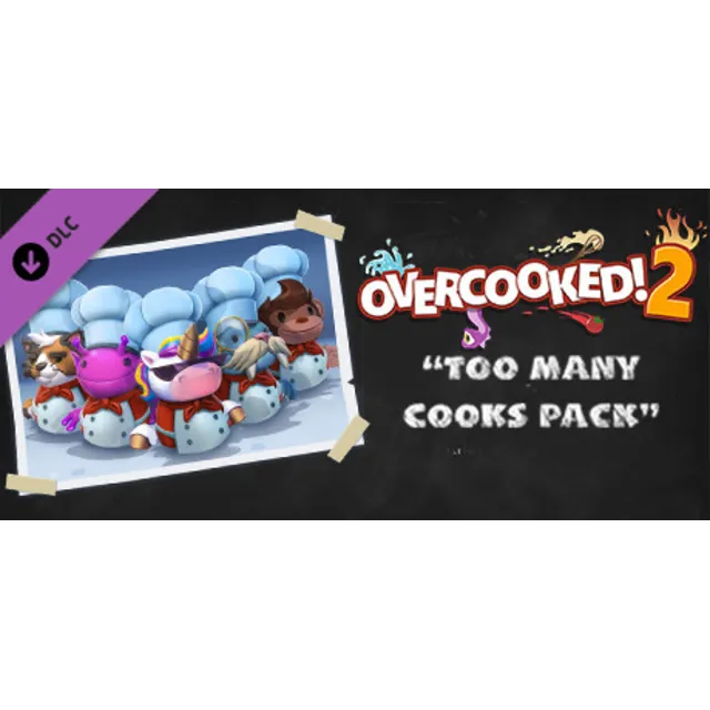 Overcooked! 2 - Too Many Cooks (DLC)🟥Region free🌍❗️Steam Key🔑❗️Автовыдача⚡🚀