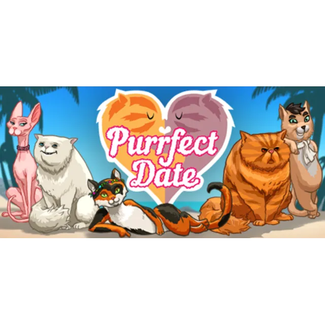 Purrfect Date - Visual Novel/Dating Simulator✅Region free🌍❗Steam Key🔑❗️Автовыдача🚀