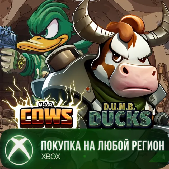 M.A.D. Cows and D.U.M.B. Ducks Bundle XBOX На Любой Регион