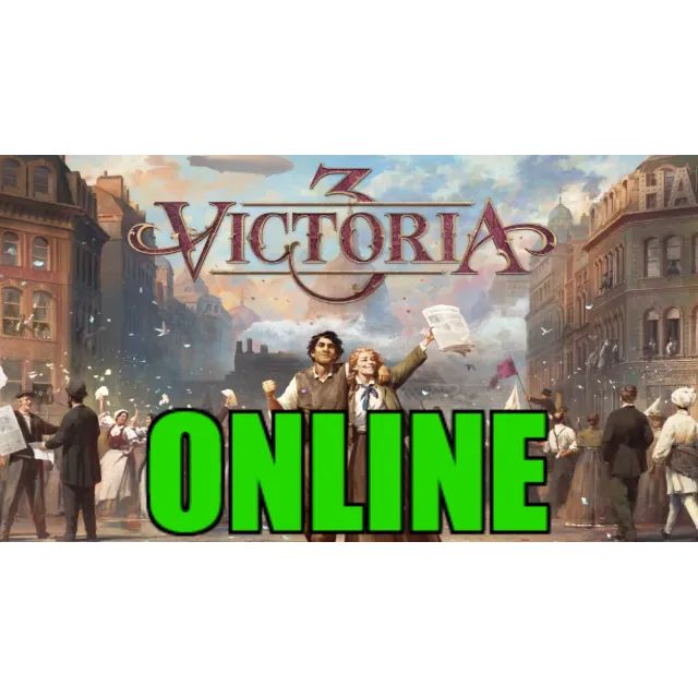 ・VICTORIA 3 — ОНЛАЙН・STEAM АККАУНТ + НА 7-30 ДНЕЙ・