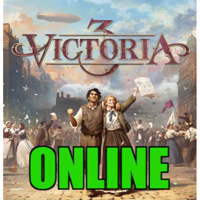 VICTORIA 3 — ОНЛАЙН・STEAM АККАУНТ + ИГРЫ・