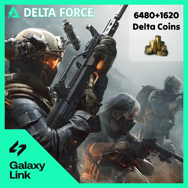24/7 | АВТО 🪖 DELTA FORCE - 6480 + 1620 МОНЕТ 💰