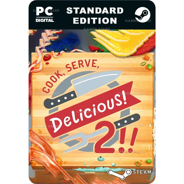 ✅💙COOK, SERVE, DELICIOUS! 2!!💙STEAM GIFT🤖АВТО