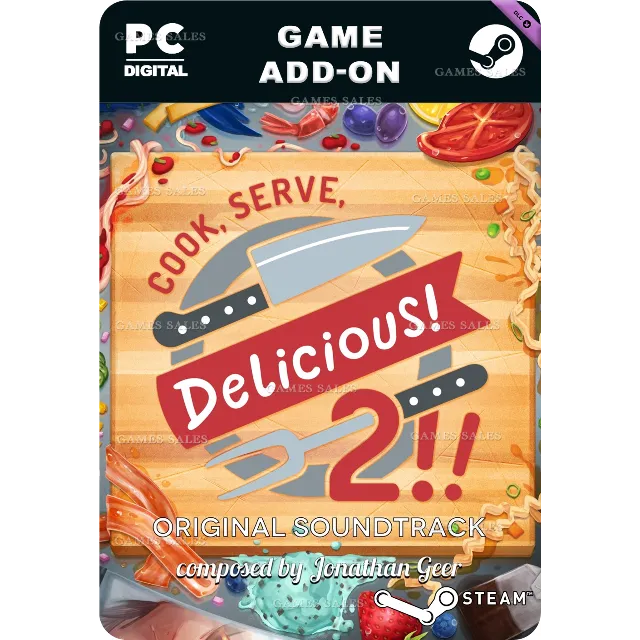 ✅💙COOK, SERVE, DELICIOUS! 2!! ORIGINAL SOUNDTRACK💙