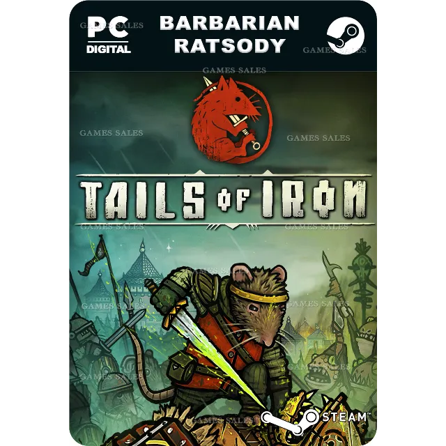 ✅💙TAILS OF IRON BARBARIAN RATSODY💙STEAM GIFT🤖АВТО