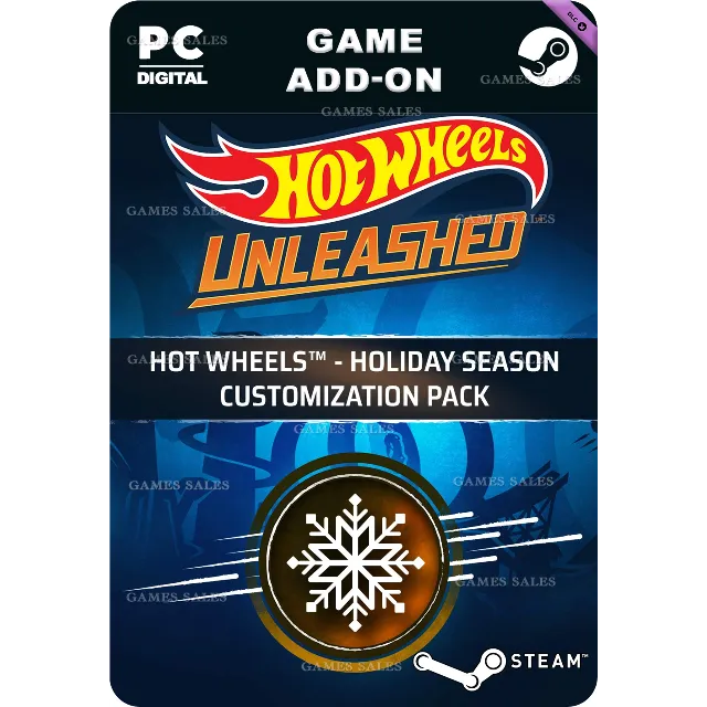 ✅💙HOT WHEELS™ - HOLIDAY SEASON CUSTOMIZATION PACK💙