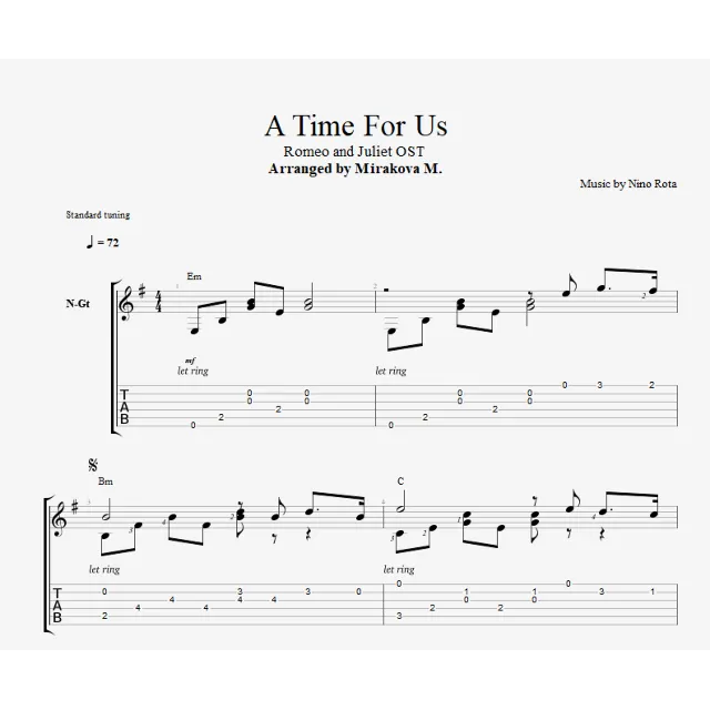 A Time For Us