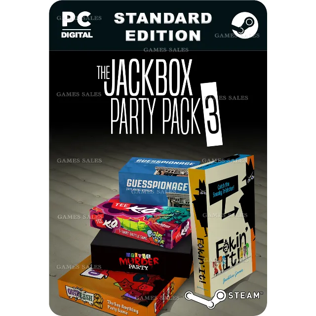 ✅💙THE JACKBOX PARTY PACK 3💙STEAM GIFT🤖АВТОДОСТАВКА🤖