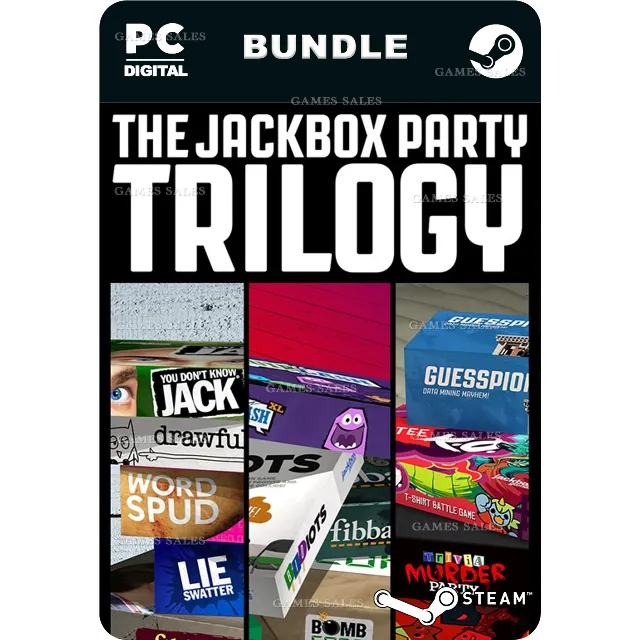✅💙THE JACKBOX PARTY TRILOGY💙STEAM GIFT🤖АВТОДОСТАВКА