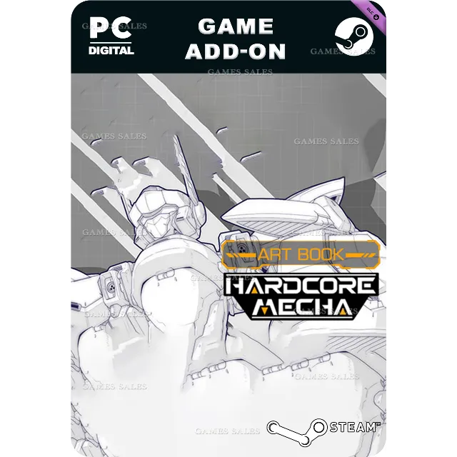 ✅💙HARDCORE MECHA - DIGITAL ART BOOK💙STEAM GIFT🤖АВТО