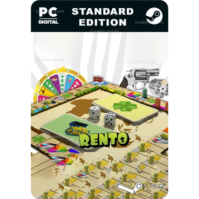 ✅💙RENTO FORTUNE: ONLINE DICE BOARD GAME (大富翁)💙STEAM