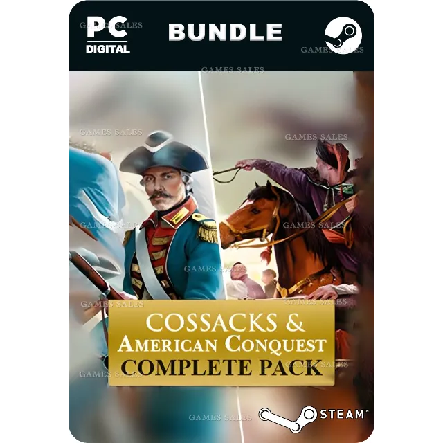 ✅💙COSSACKS AND AMERICAN CONQUEST PACK💙STEAM GIFT🤖