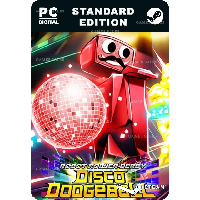 ✅💙ROBOT ROLLER-DERBY DISCO DODGEBALL💙STEAM GIFT🤖АВТО