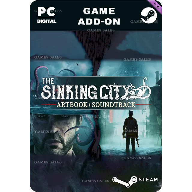 ✅💙THE SINKING CITY ARTBOOK &amp; OST BUNDLE💙STEAM GIFT🤖