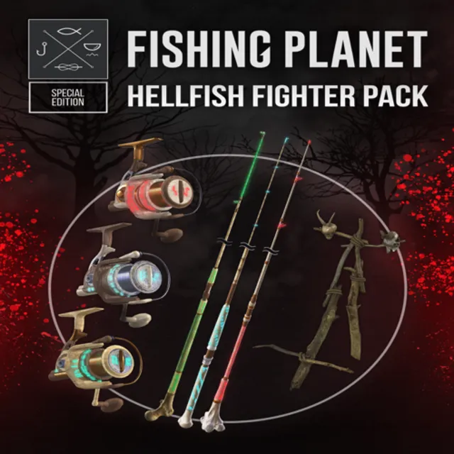 🔴 Fishing Planet: Hellfish Fighter Pack ✅ EGS DLC 🔴 (