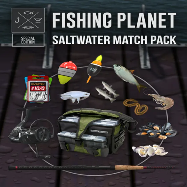 🔴 Fishing Planet: Saltwater Match Pack ✅ EGS DLC 🔴 (P
