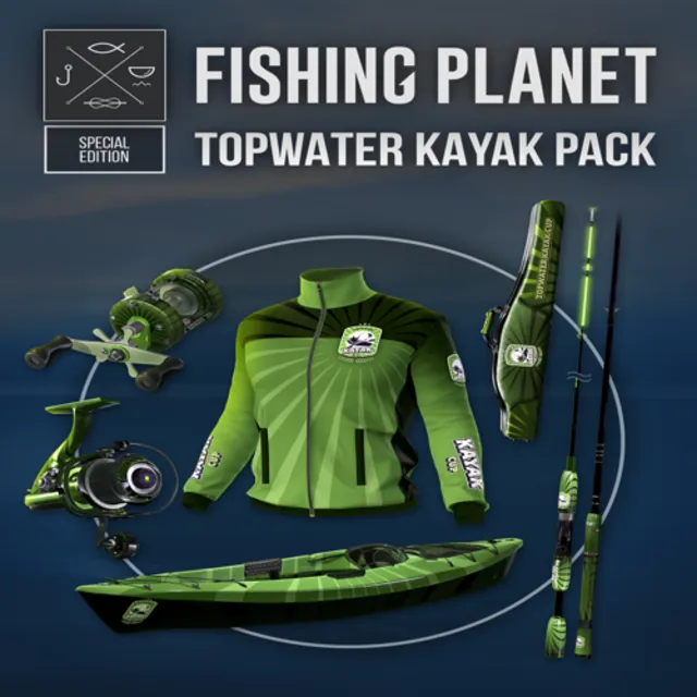 🔴 Fishing Planet: Topwater Kayak Pack ✅ EGS DLC 🔴 (PC