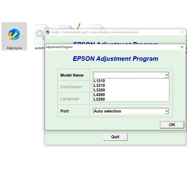 Сброс Epson L3212 L3213 L3215 L3218 L3219