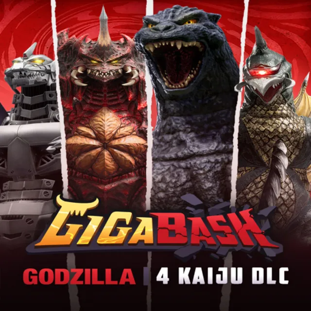 🔴 GigaBash - Godzilla 4 Kaiju Pack ✅ EGS DLC 🔴 (PC)