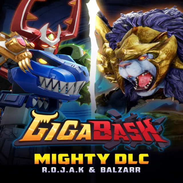 🔴 GigaBash - Mighty DLC: R.O.J.A.K &amp; Balzarr ✅ EGS DLC