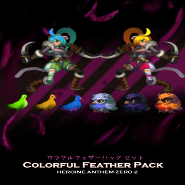 🔴 Heroine Anthem Zero 2：Colorful Feather Pack ✅ EGS DL