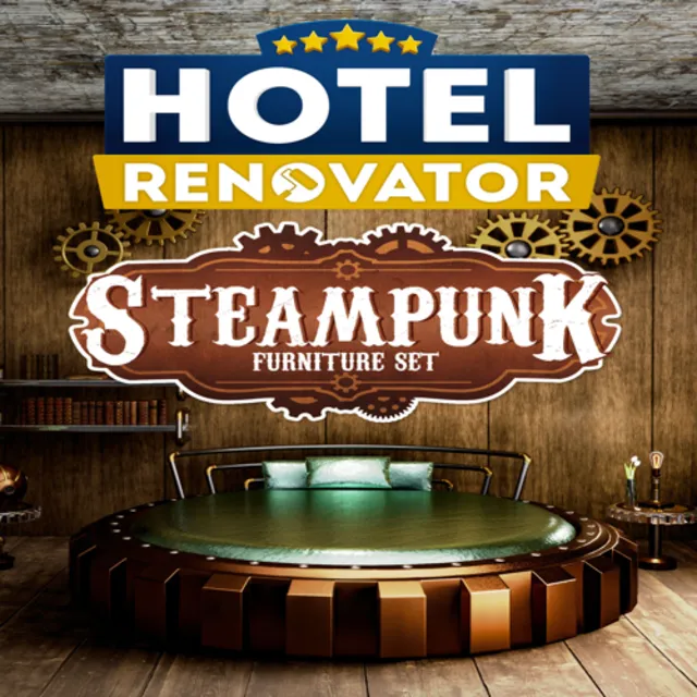 🔴 Hotel Renovator - Steampunk Furniture Set ✅ EGS DLC 