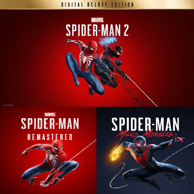 ✅Marvel's Spider-Man 2 Deluxe + Remastered + Miles
