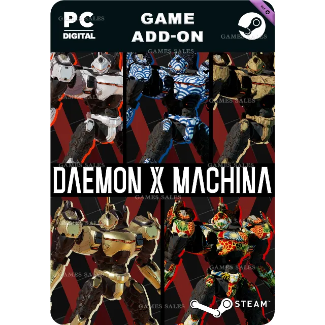 ✅💙DAEMON X MACHINA - ARSENAL PATTERNS BUNDLE💙STEAM