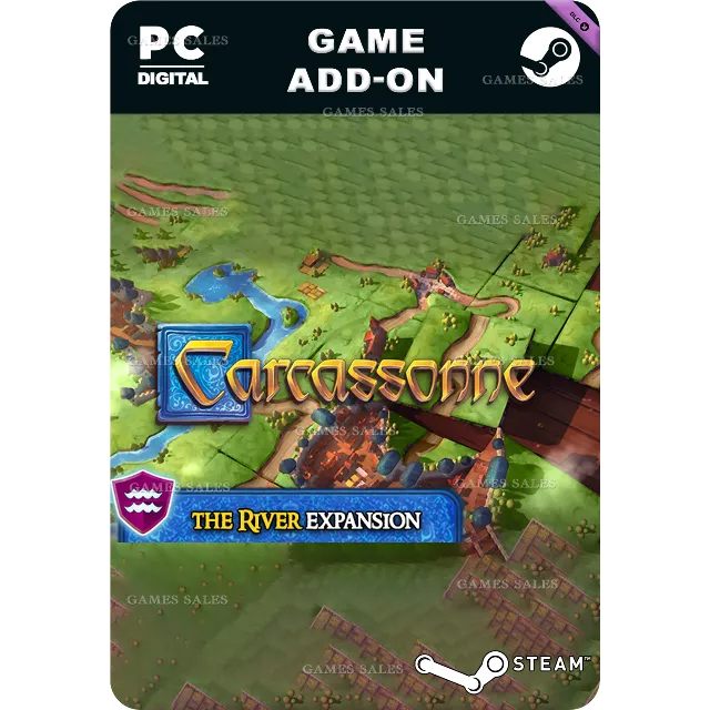 ✅💙CARCASSONNE - THE RIVER💙STEAM GIFT🤖АВТОДОСТАВКА🤖