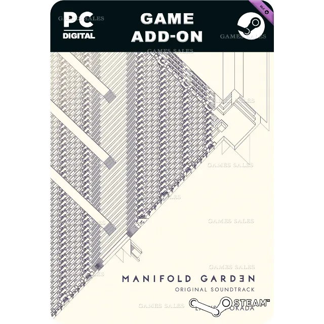 ✅💙MANIFOLD GARDEN SOUNDTRACK💙STEAM GIFT🤖АВТОДОСТАВКА