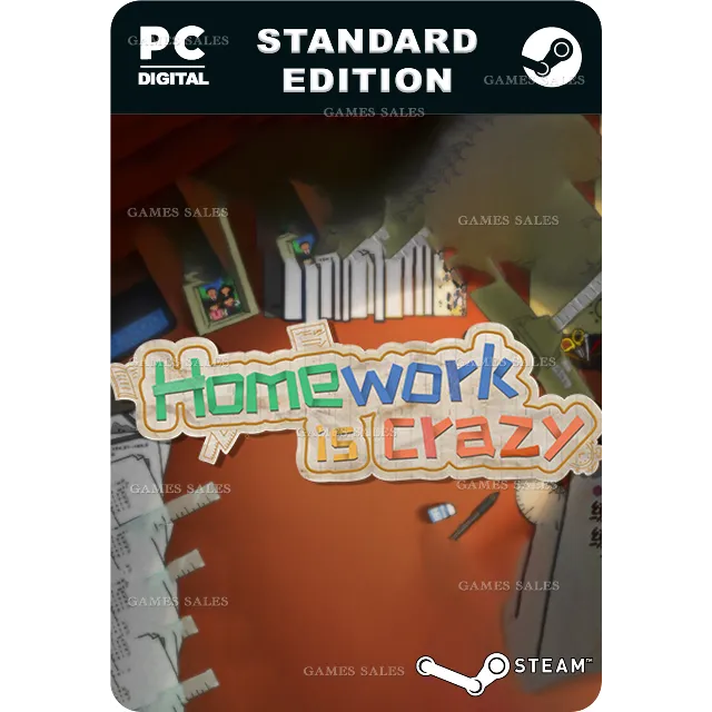 ✅💙HOMEWORK IS CRAZY / 作业疯了💙STEAM GIFT🤖АВТОДОСТАВКА🤖