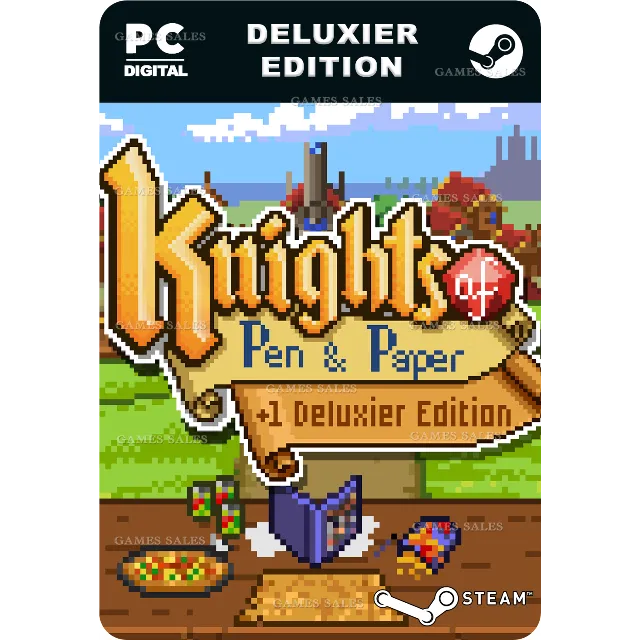 ✅💙KNIGHTS OF PEN AND PAPER +1 DELUXIER EDITION💙STEAM