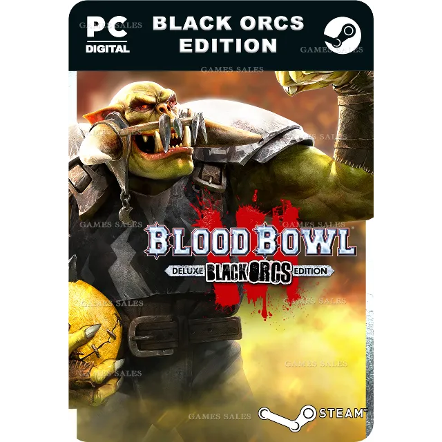 ✅💙BLOOD BOWL 3 - BLACK ORCS EDITION💙STEAM GIFT🤖АВТО