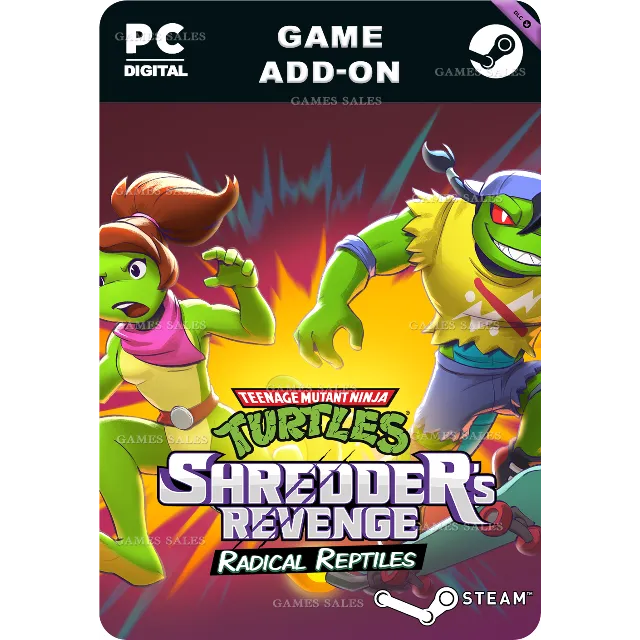 ✅💙TMNT: SHREDDER'S REVENGE - RADICAL REPTILES💙STEAM