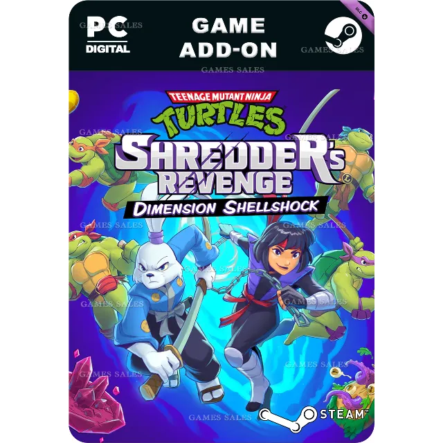 ✅💙TMNT: SHREDDER'S REVENGE - DIMENSION SHELLSHOCK💙