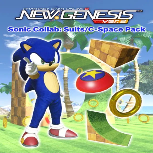 🔴 PSO2:NGS - Sonic Collab: Suits/C-Space Pack ✅ EGS DL