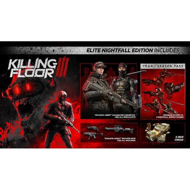 🎁Killing Floor 3 Elite Nightfall Edition steam🌍МИР