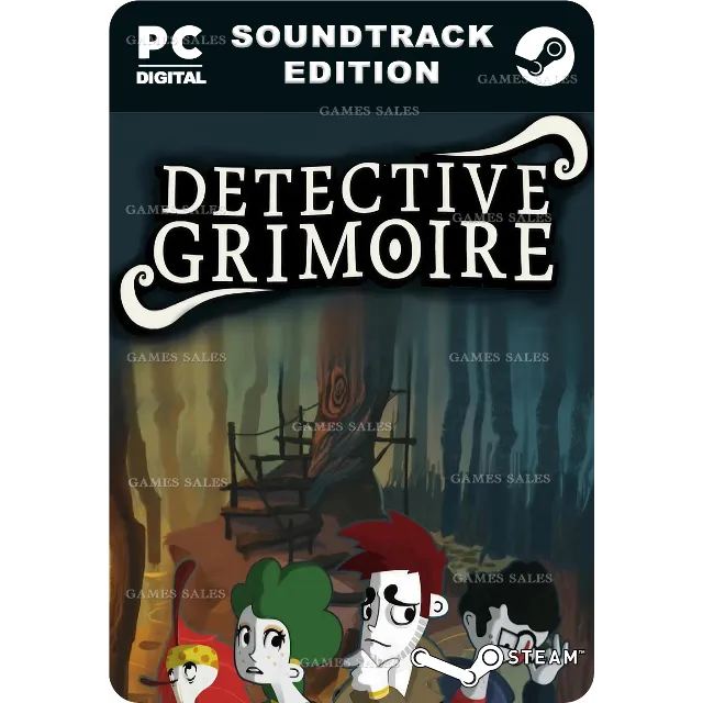 ✅💙DETECTIVE GRIMOIRE - SOUNDTRACK EDITION💙STEAM GIFT
