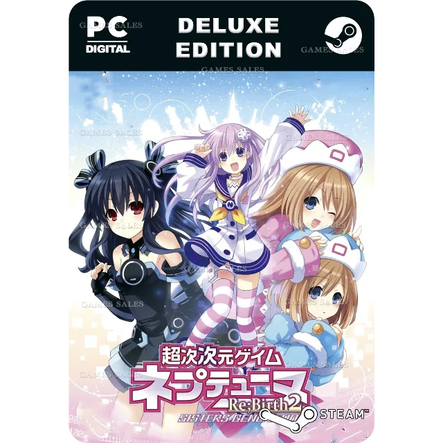 ✅💙HYPERDIMENSION NEPTUNIA RE;BIRTH2 DELUXE EDITION💙