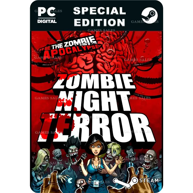 ✅💙ZOMBIE NIGHT TERROR - SPECIAL EDITION💙STEAM GIFT🤖