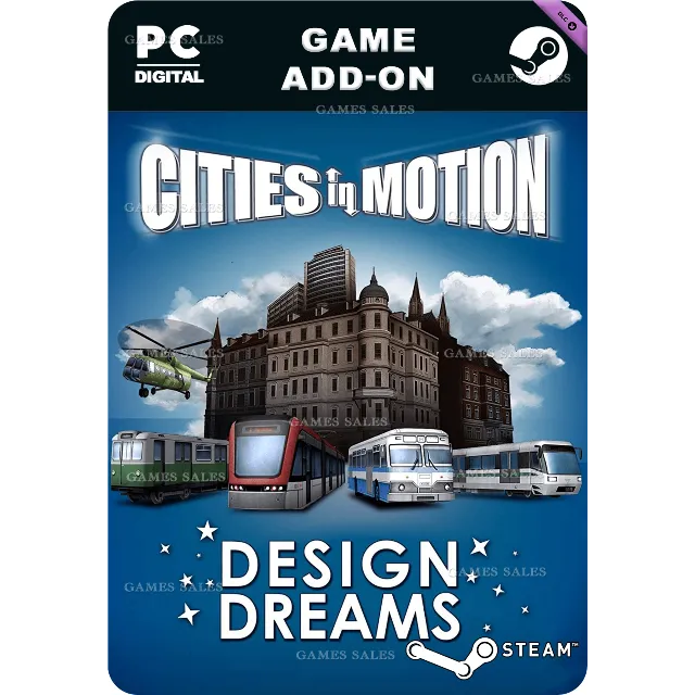 ✅💙CITIES IN MOTION: DESIGN DREAMS💙STEAM GIFT🤖АВТО