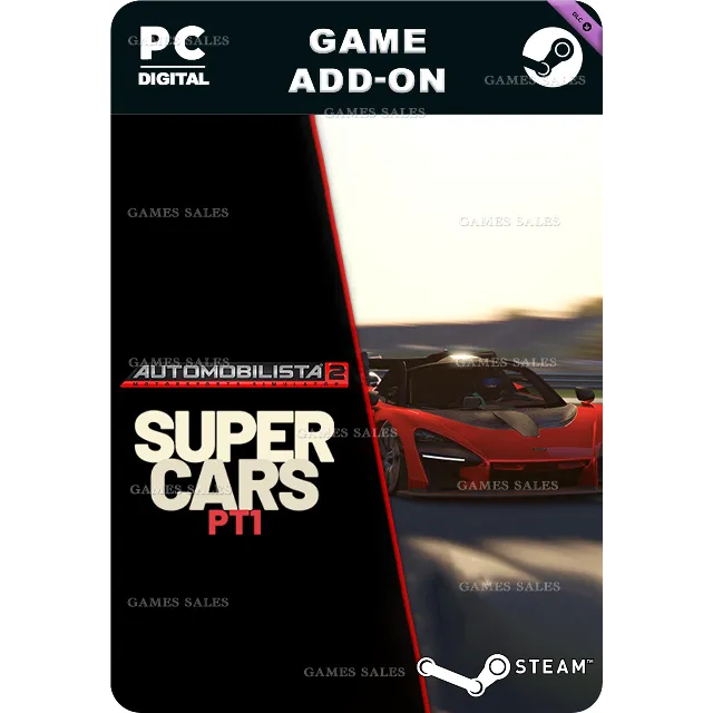 ✅💙AUTOMOBILISTA 2 - SUPERCARS PACK PT1💙STEAM GIFT🤖